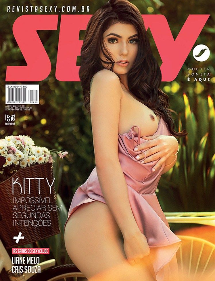 Revista Brasileira Grátis Kitty Sany Gradaschi Na Revista Sexy De Agosto De 2020 Videos