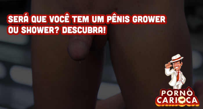 Será que você tem um pênis grower ou shower? Descubra!